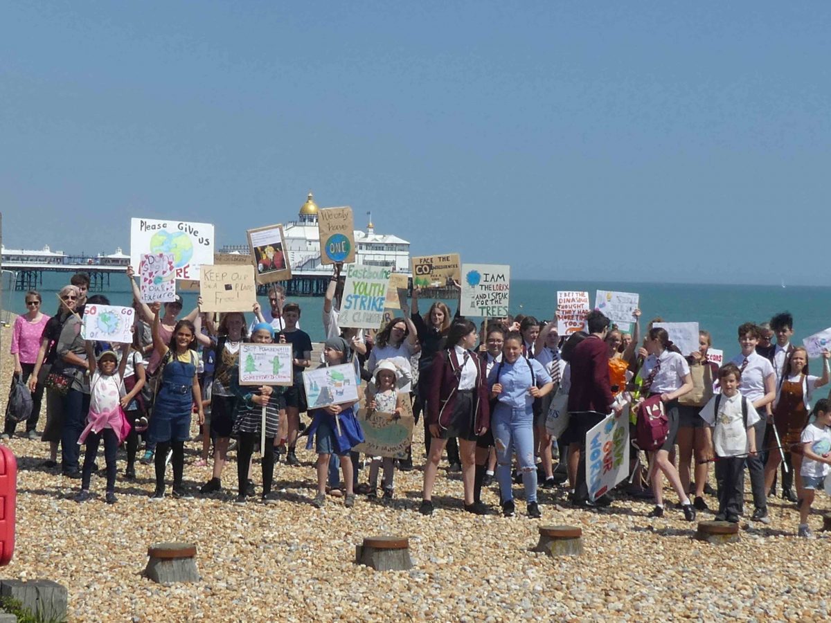 The Eastbourne Climate Coalition is creating a new buzz in town